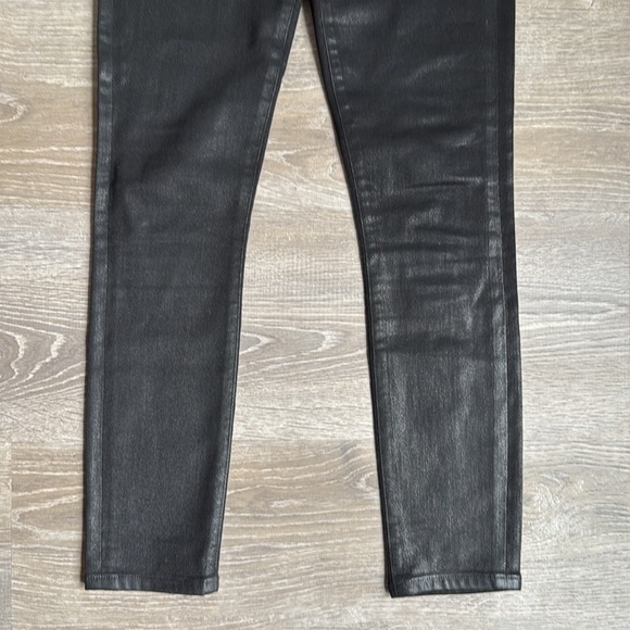 Citizens of Humanity Rocket High Rise Coated Skinny in Black - Picture 5 of 13